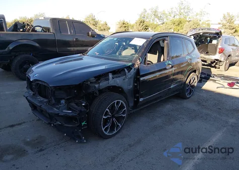 2021 BMW X3 M from USA, damaged, VIN 5YMTS0C08M9E93313